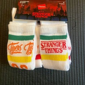 UNUSED Stranger Things Graphic Socks